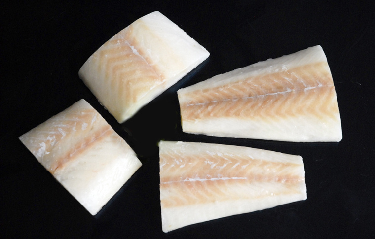 Atlantic cod portion